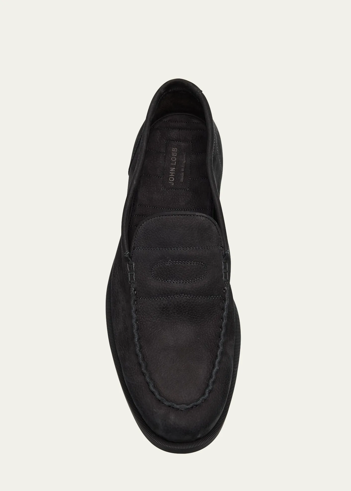 John LobbMen's Pace Nubuck Penny Loafers
