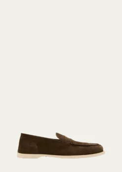 John LobbMen's Pace Suede Loafers
