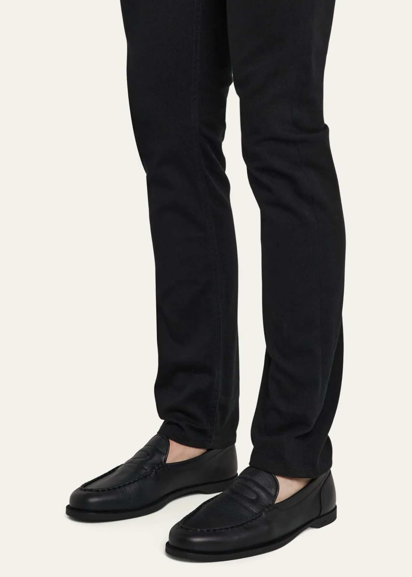 John LobbMen's Pace Suede Penny Loafers