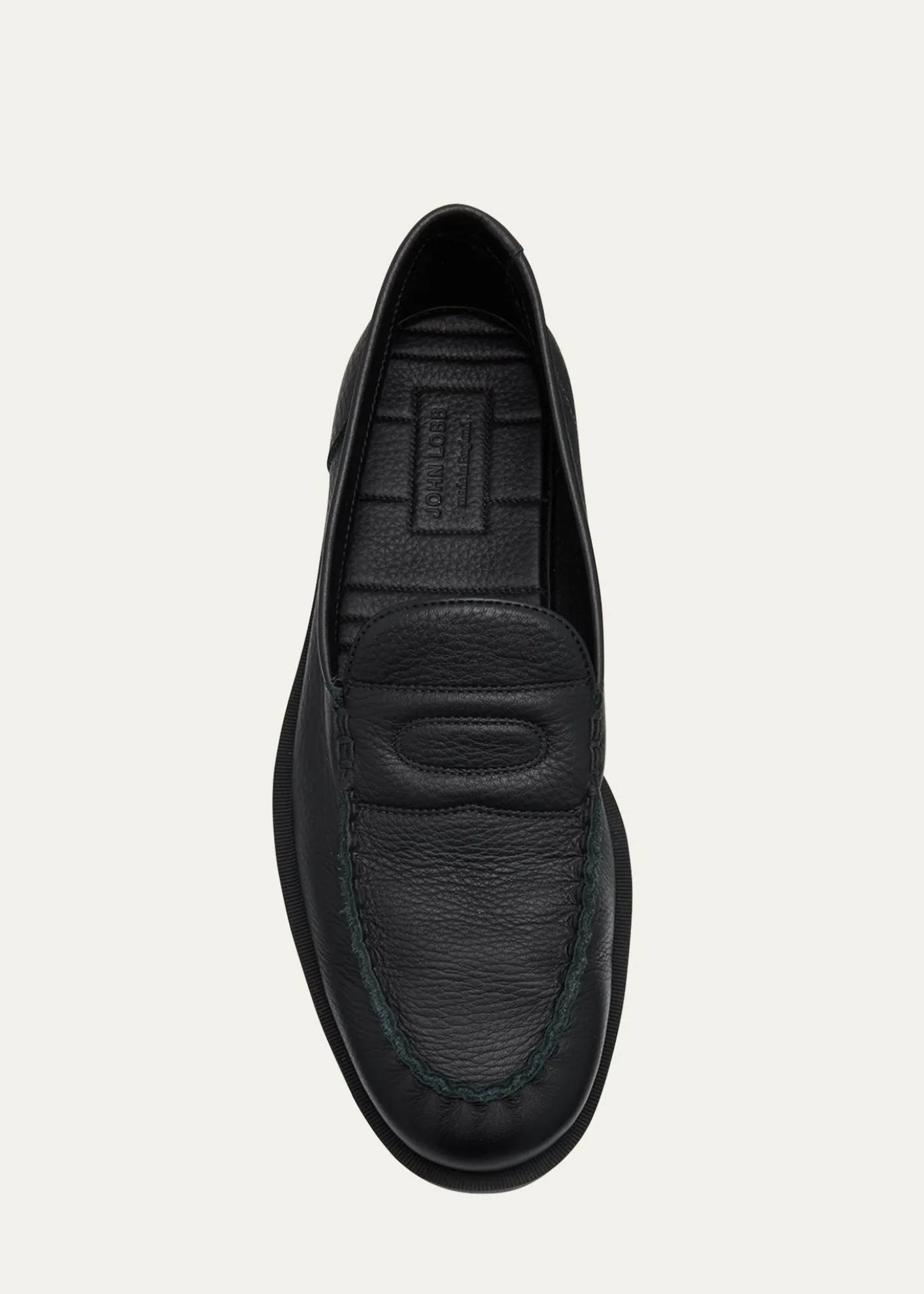 John LobbMen's Pace Suede Penny Loafers