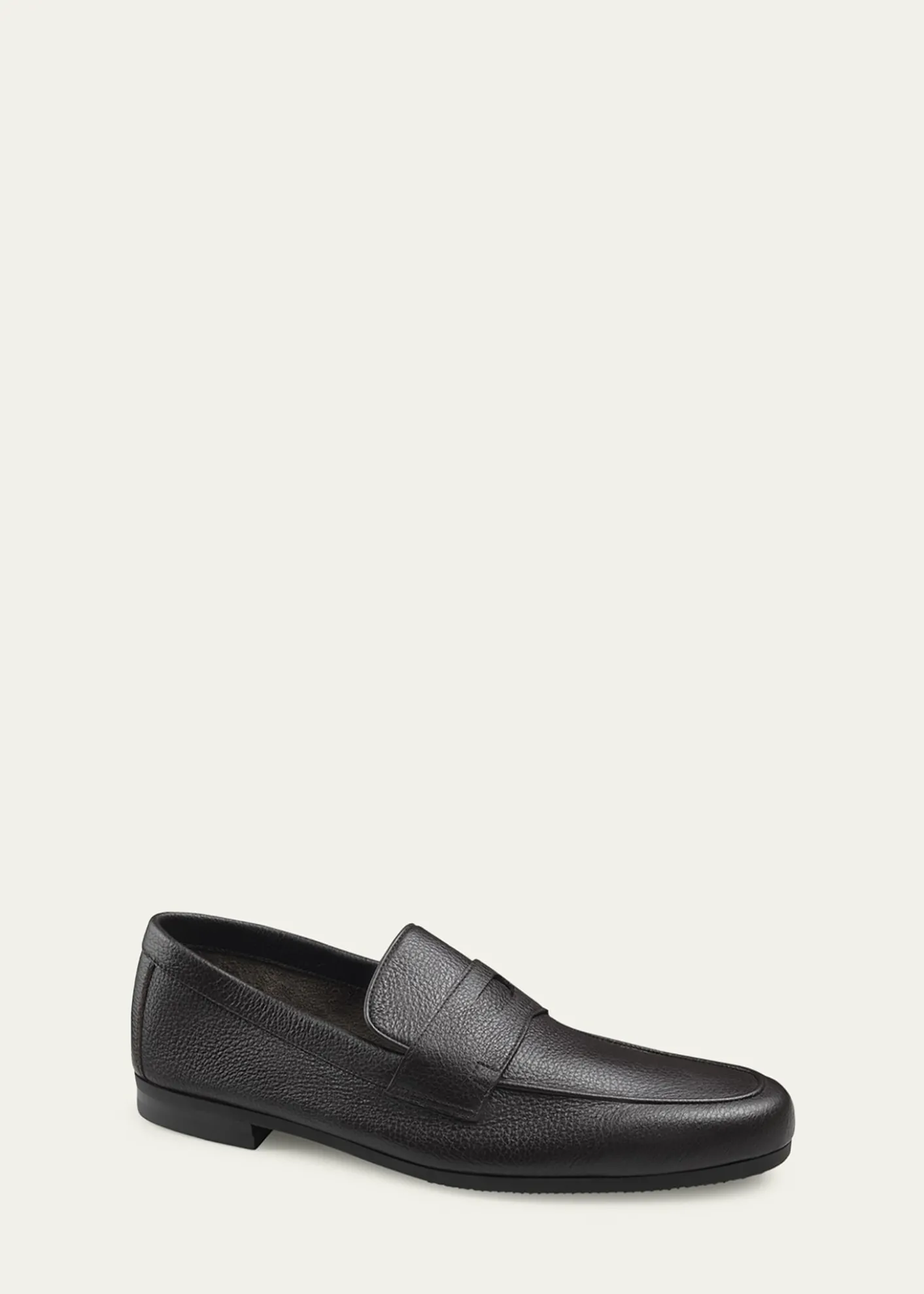 John LobbMen's Thorne Soft Textured Leather Penny Loafers