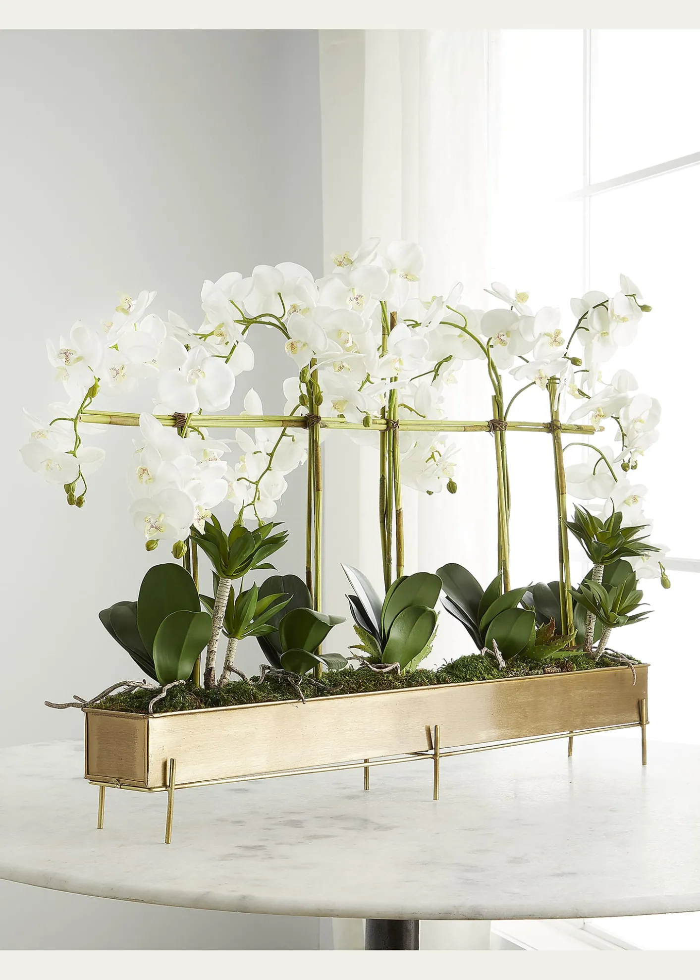John-Richard CollectionRows Of Orchids Faux-Floral Arrangement