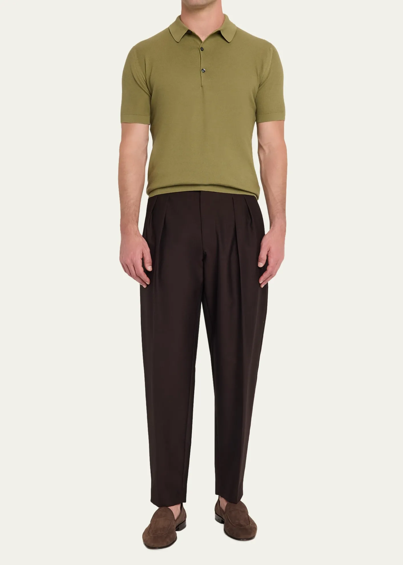 John SmedleyMen's Roth Cotton Polo Shirt