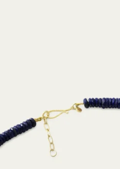 Jorge AdelerMen's Lapis Lazuli Beaded Necklace