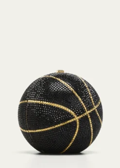 Judith Leiber CoutureBasketball Crystal Sphere Clutch Bag