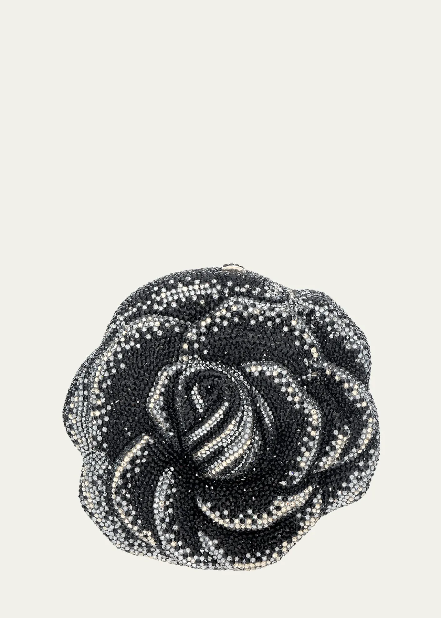 Judith Leiber CoutureBlack Magic Crystal Minaudiere