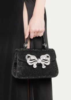 Judith Leiber CoutureBow Crystal Top-Handle Bag