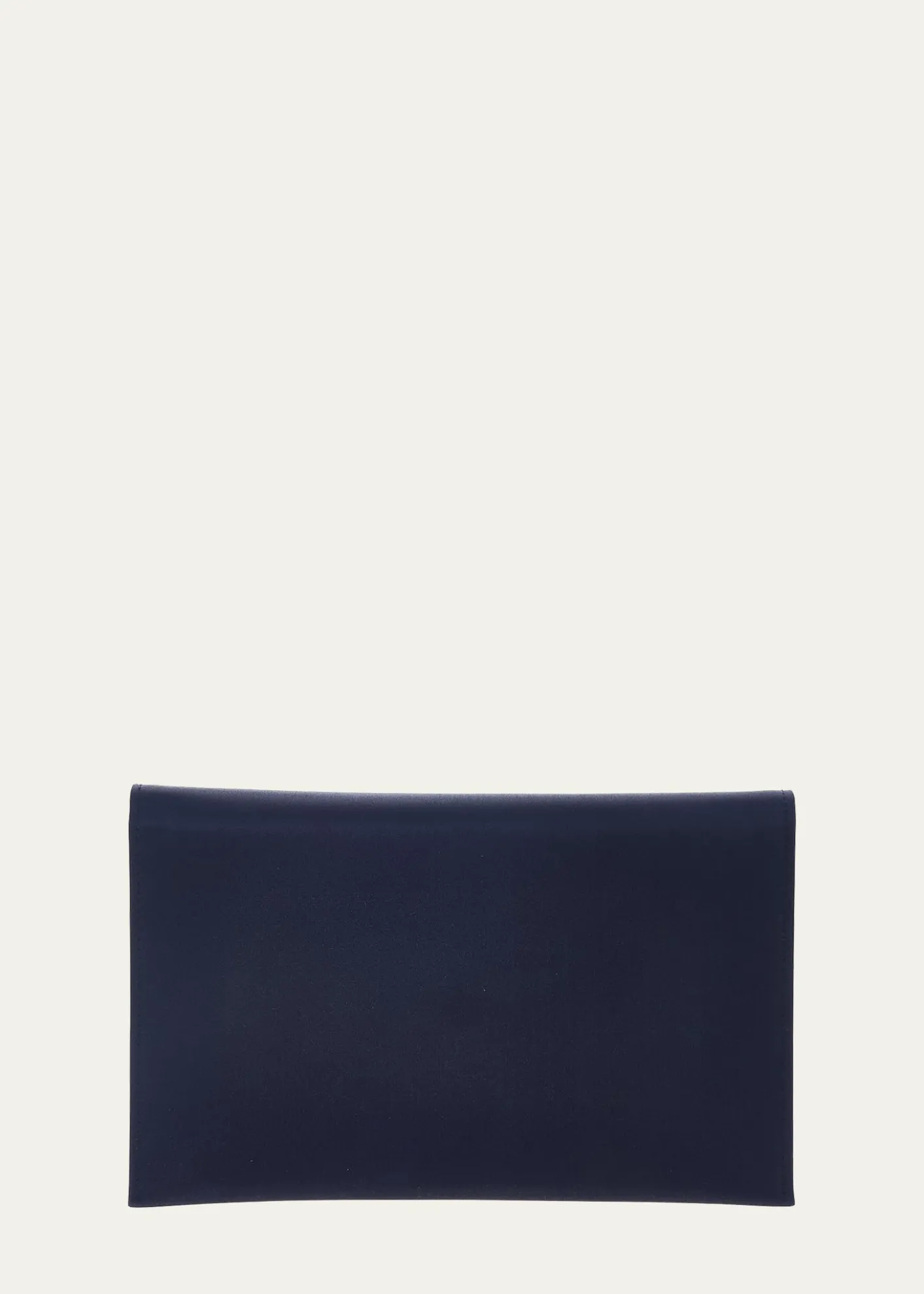 Judith Leiber CoutureCrystal Bow Satin Envelope Clutch Bag