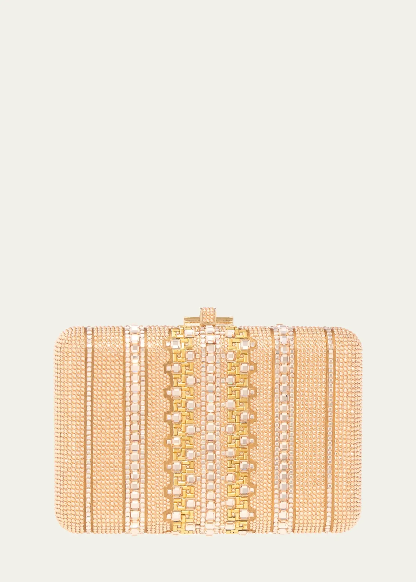 Judith Leiber CoutureLattice Crystal Slim Clutch Bag