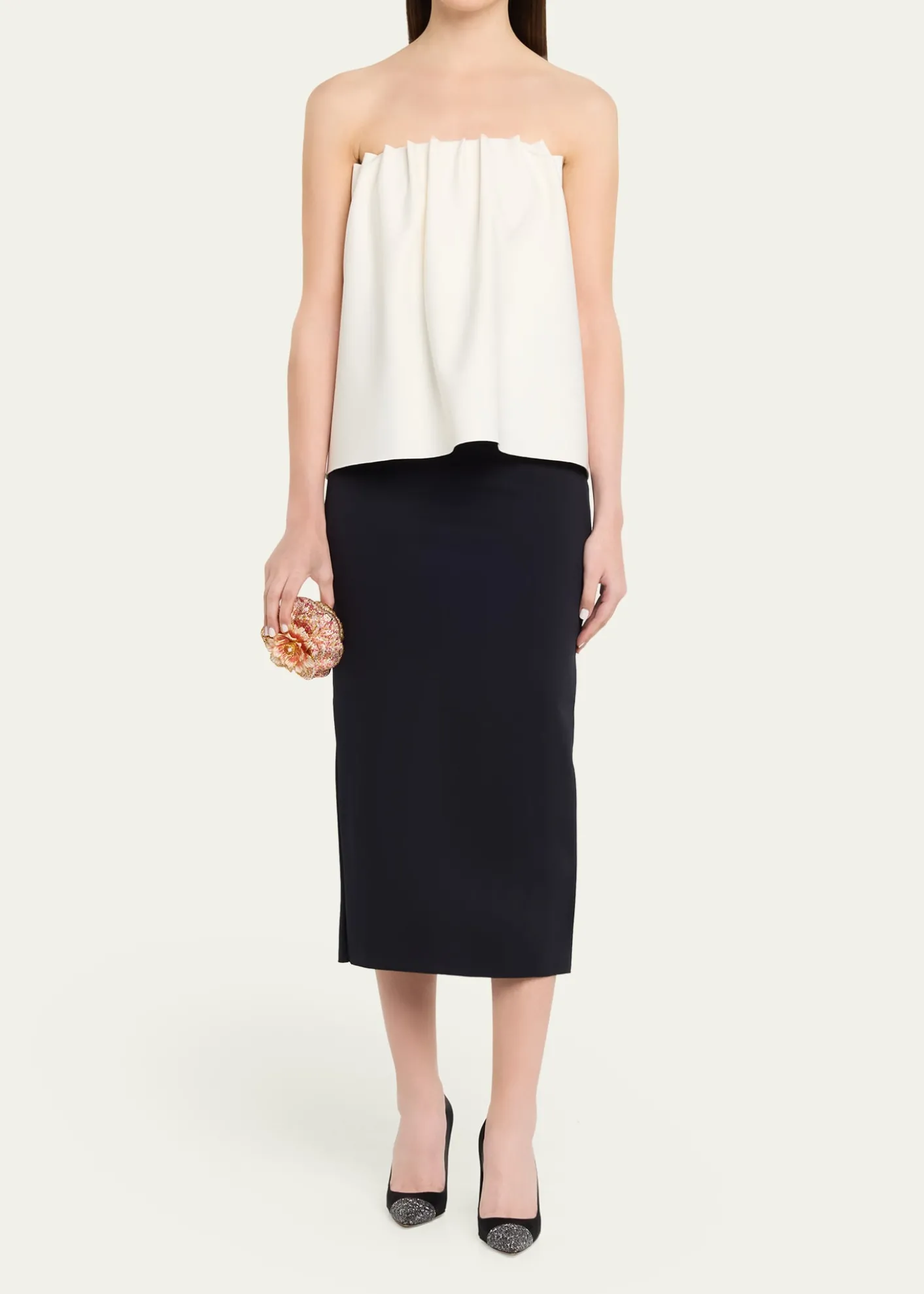 Judith Leiber CoutureMagnolia Crystal Clutch Bag