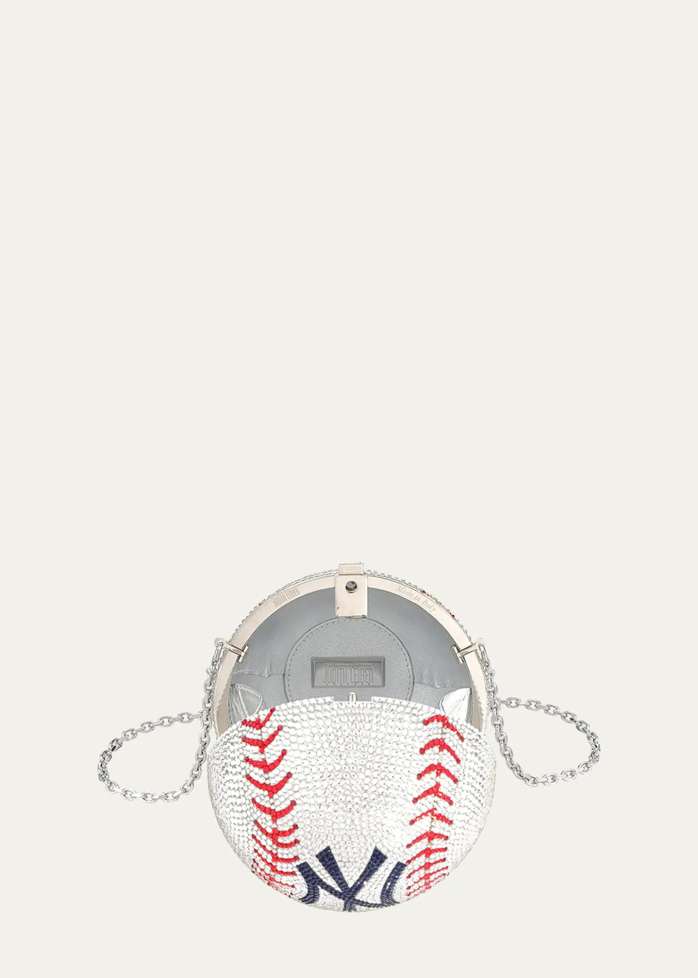 Judith Leiber CoutureNY Yankees Baseball Minaudiere
