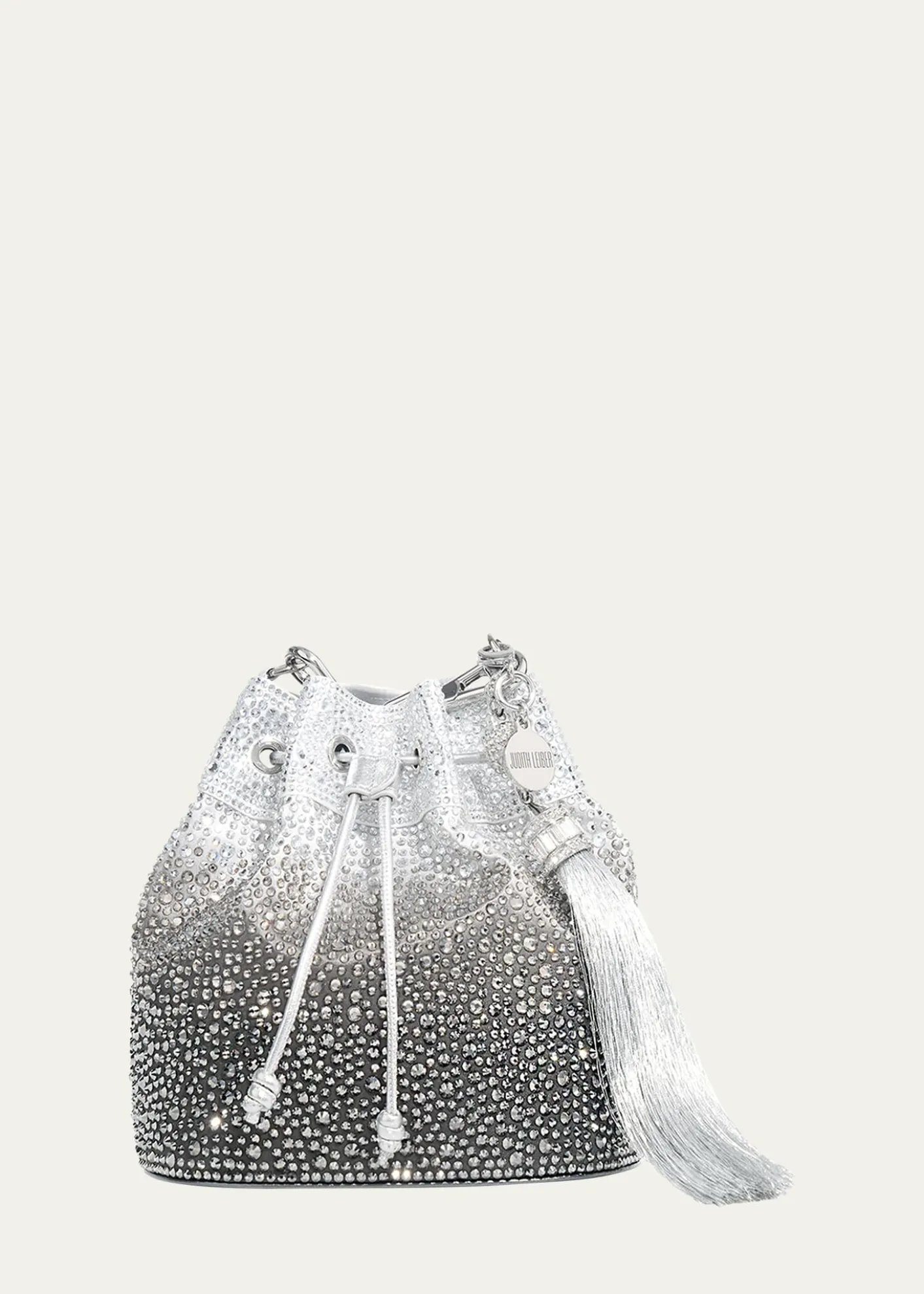 Judith Leiber CouturePiper Gradient Crystal Bucket Bag