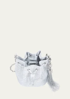 Judith Leiber CouturePiper Medium Crystal Bucket Bag