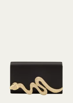 Judith Leiber CoutureSerpent Satin Clutch Bag