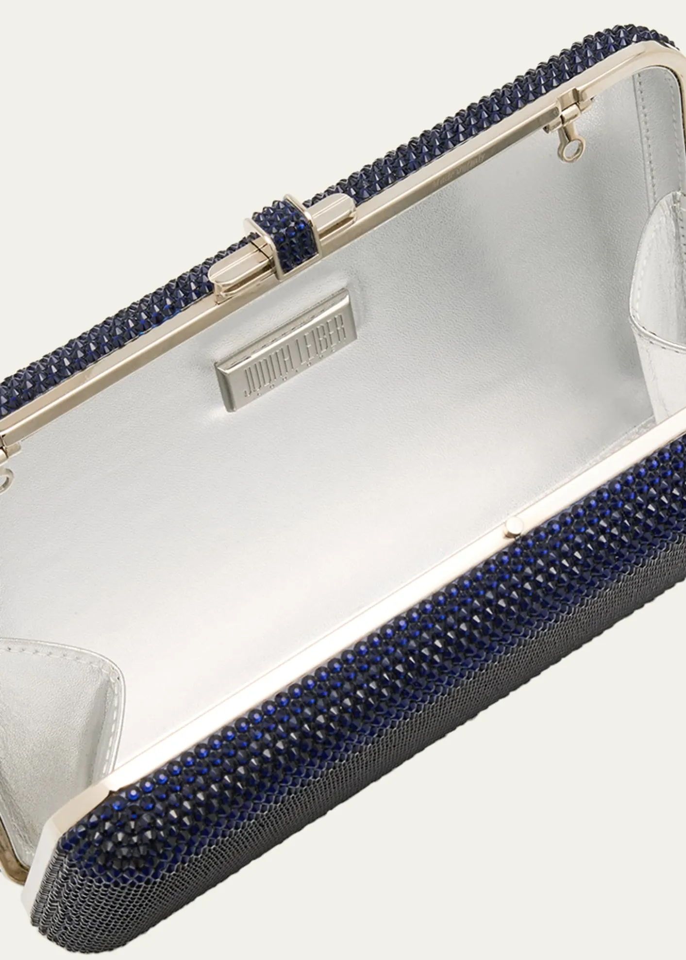 Judith Leiber CoutureSlim Slide Crystal Evening Clutch Bag