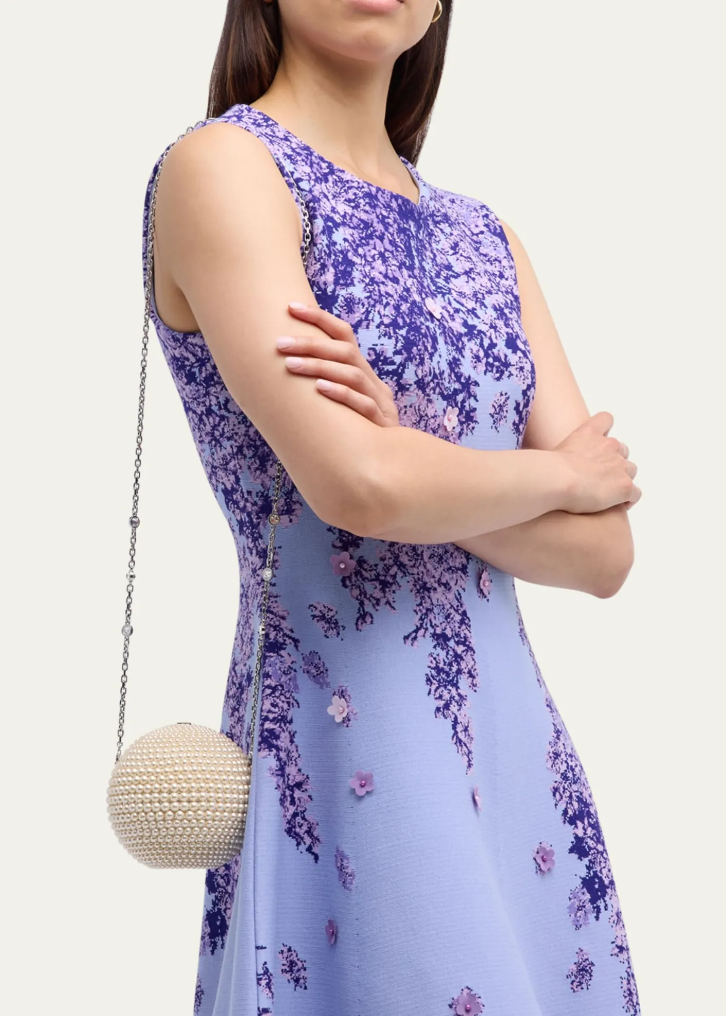 Judith Leiber CoutureSphere Pearly Minaudiere