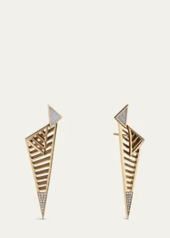 JV INSARDIFenestra Arc Edge Earrings