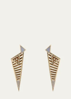 JV INSARDIFenestra Arc Edge Earrings