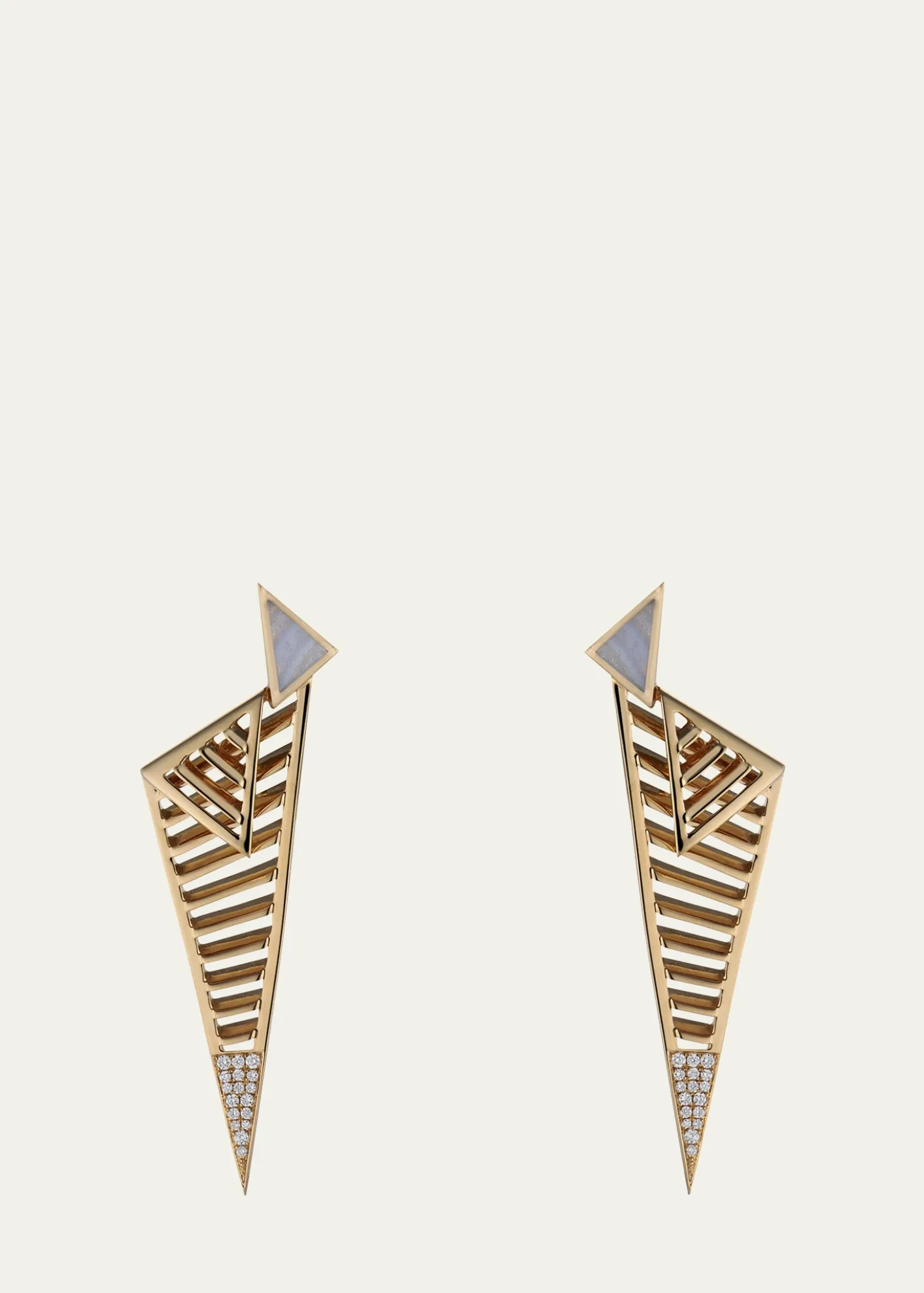 JV INSARDIFenestra Arc Edge Earrings