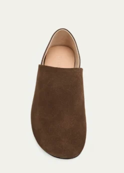 JW AndersonBabouche Collapsible-Heel Mixed Leather Flats