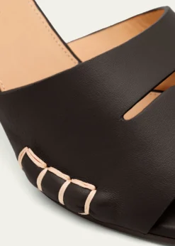 JW AndersonLeather Loafer-Inspired Mule Sandals