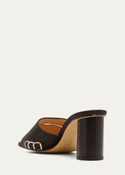 JW AndersonLeather Loafer-Inspired Mule Sandals