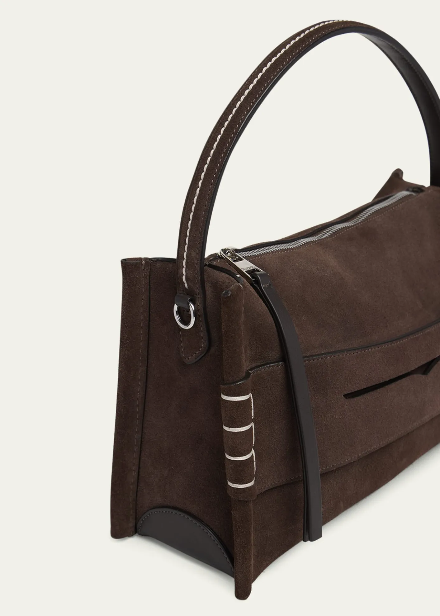 JW AndersonLoafer Suede Crossbody Bag
