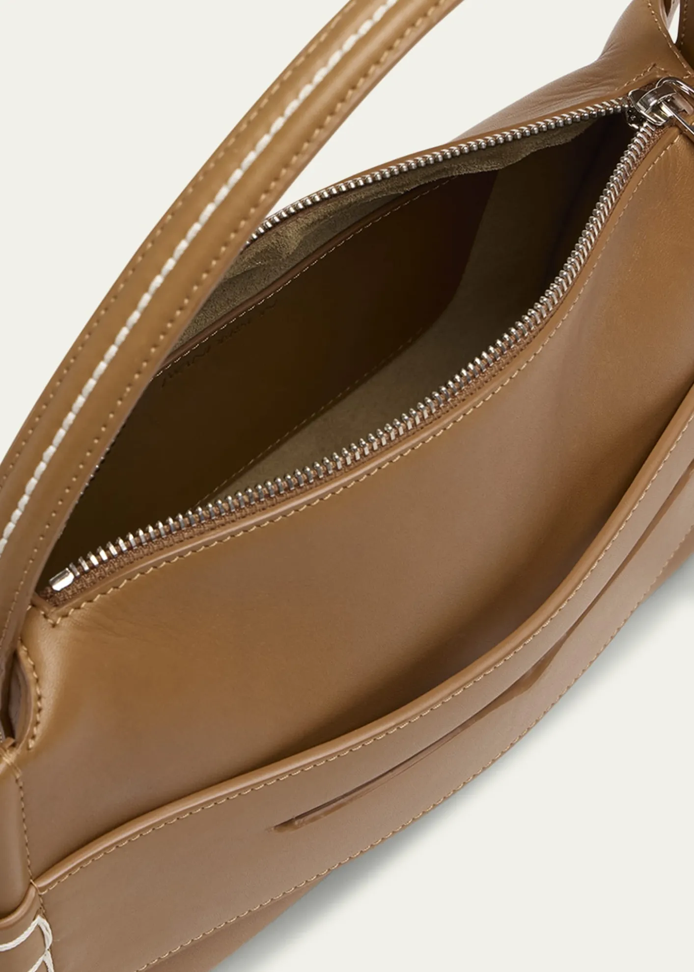JW AndersonPenny Loafer Leather Top-Handle Bag