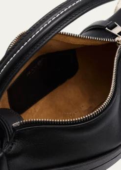 JW AndersonSmall Loafer Leather Top-Handle Bag