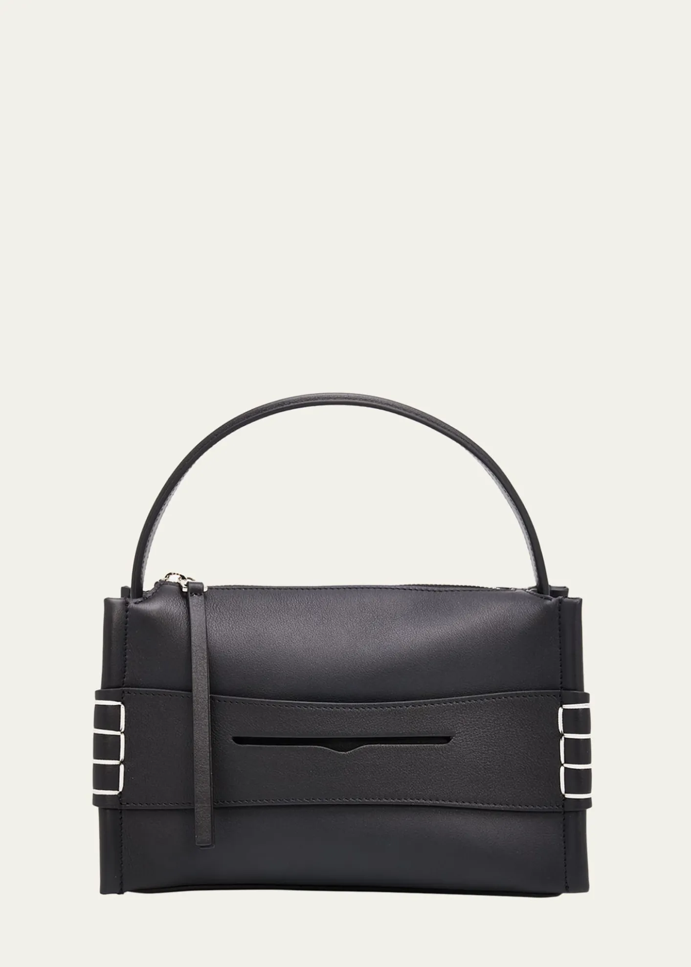 JW AndersonSmall Loafer Leather Top-Handle Bag