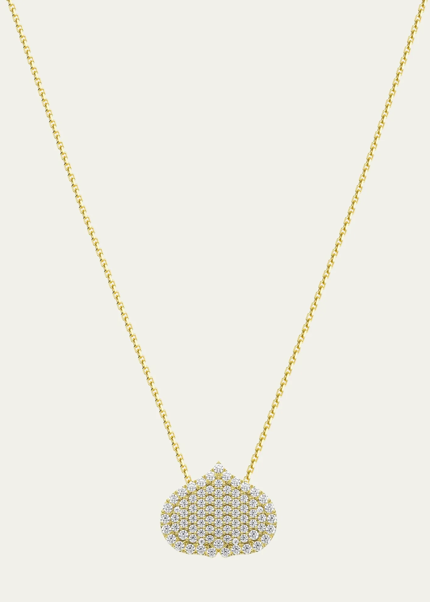 KAMALEye Adore Diamond Pave Pendant Necklace, 15mm