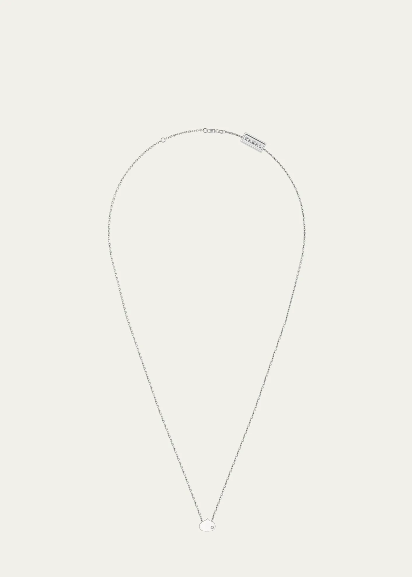 KAMALEye Adore Mini Pendant Necklace, 7mm