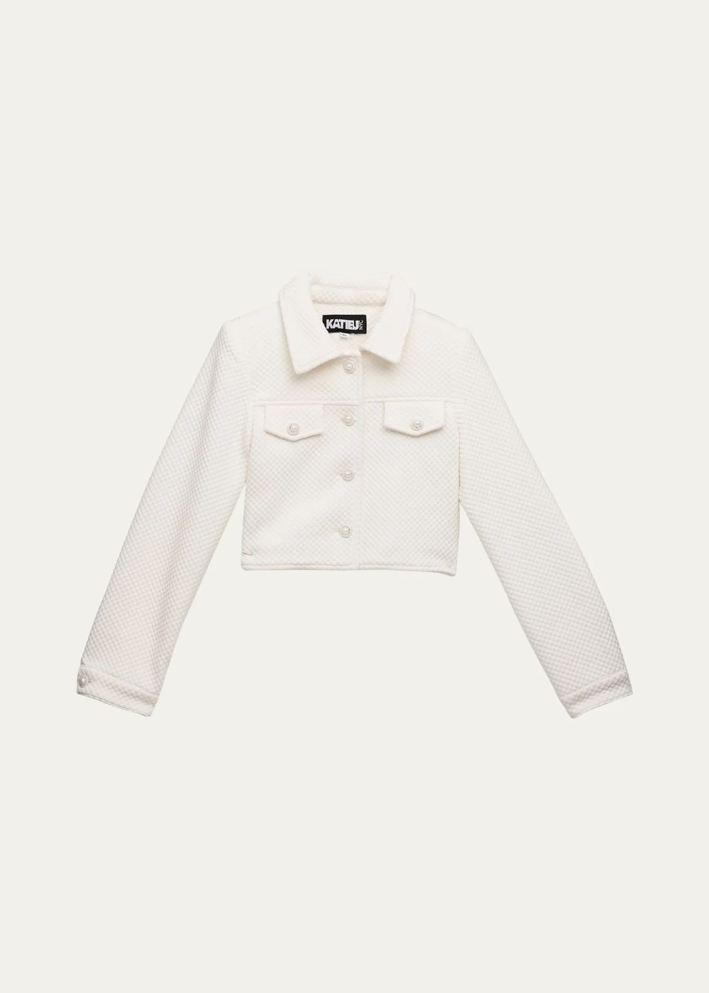 KatieJ NYCGirl's Charlize Tween Boucle Jacket, Size S-XL