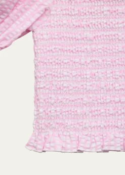 KatieJ NYCGirl's Marlee Smocked Top, Size S-XL