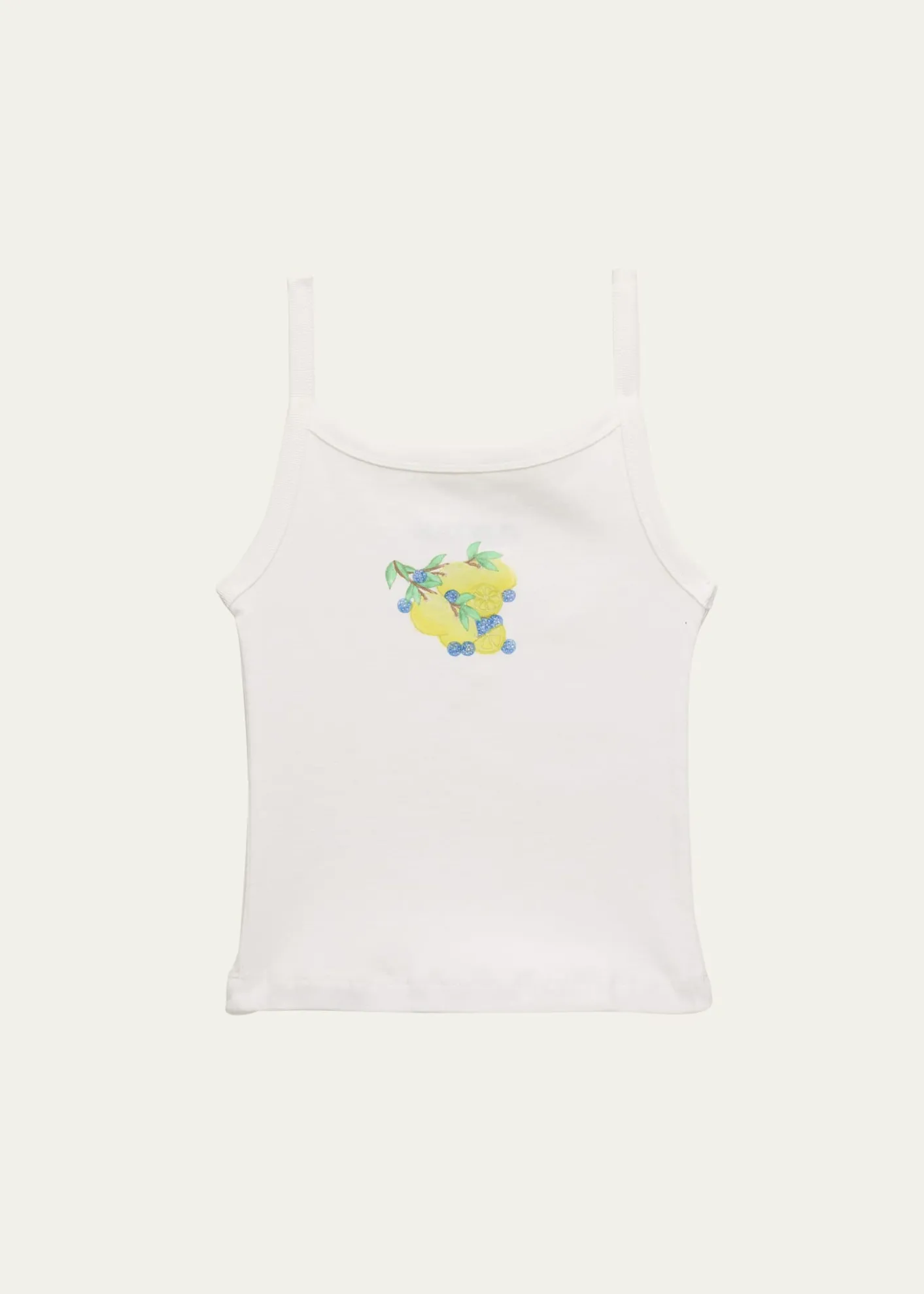 KatieJ NYCGirl's Tween Lemon Graphic Tank Top, Size S-XL