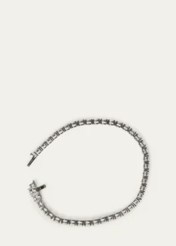 Kendall Row14K White Gold Lab Grown Diamond Tennis Bracelet, 7