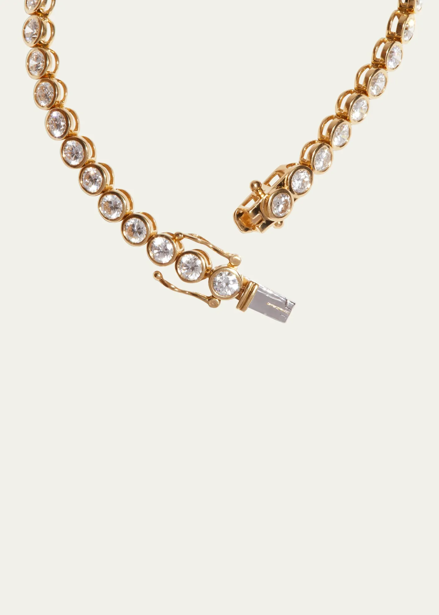 Kendall Row14K Yellow Gold Lab Grown Diamond Tennis Bracelet