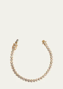 Kendall Row14K Yellow Gold Lab Grown Diamond Tennis Bracelet