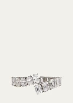Kendall Row14K White Gold Lab Grown Diamond Eternity Band