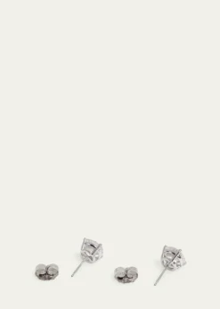 Kendall Row14K White Gold Lab Grown Diamond Stud Earrings, 5.00tcw