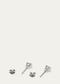 Kendall Row14K White Gold Lab Grown Diamond Stud Earrings, 2.00tcw