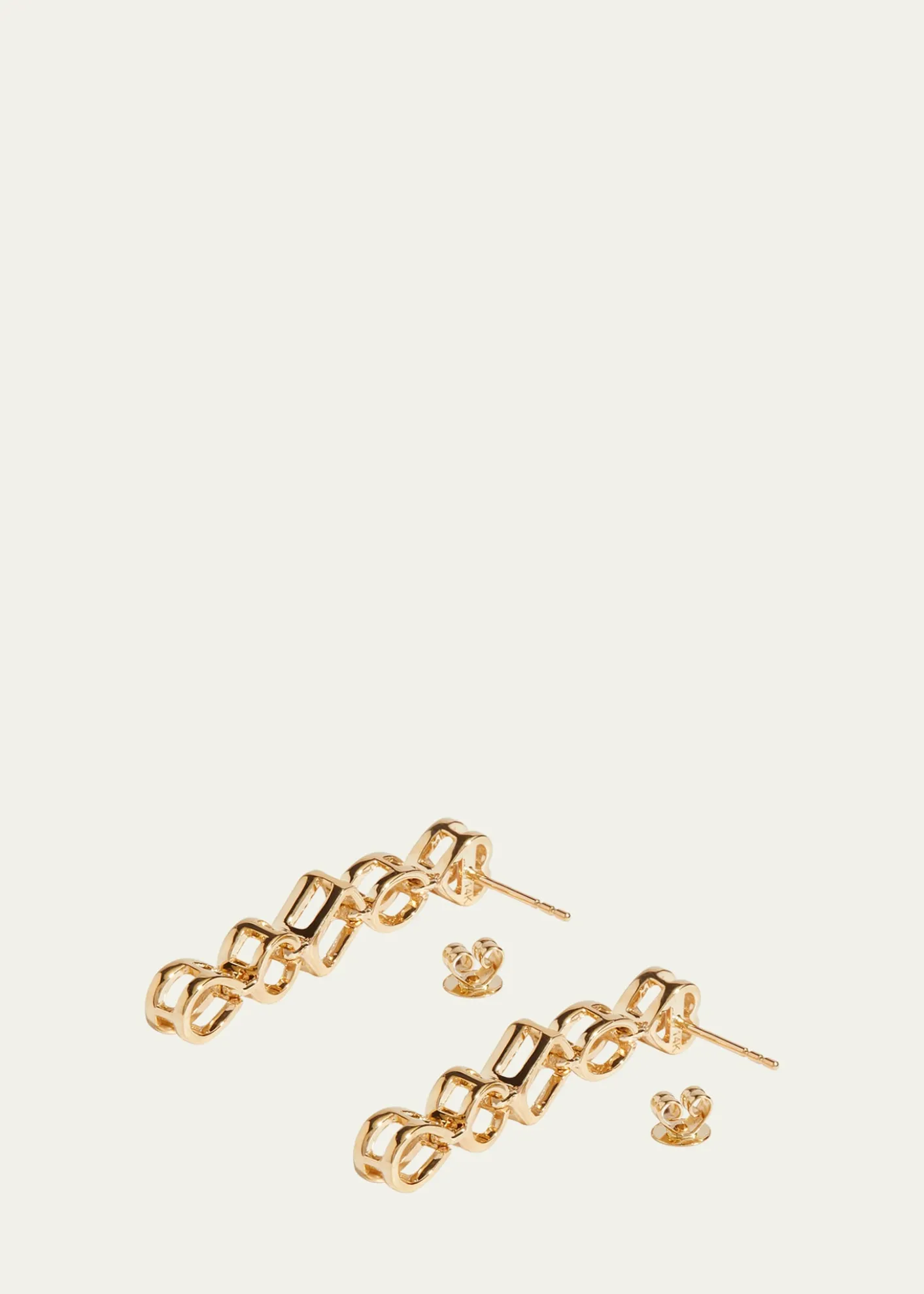 Kendall Row14K Yellow Gold Fancy Shape Lab Grown Diamond Dangle Earrings