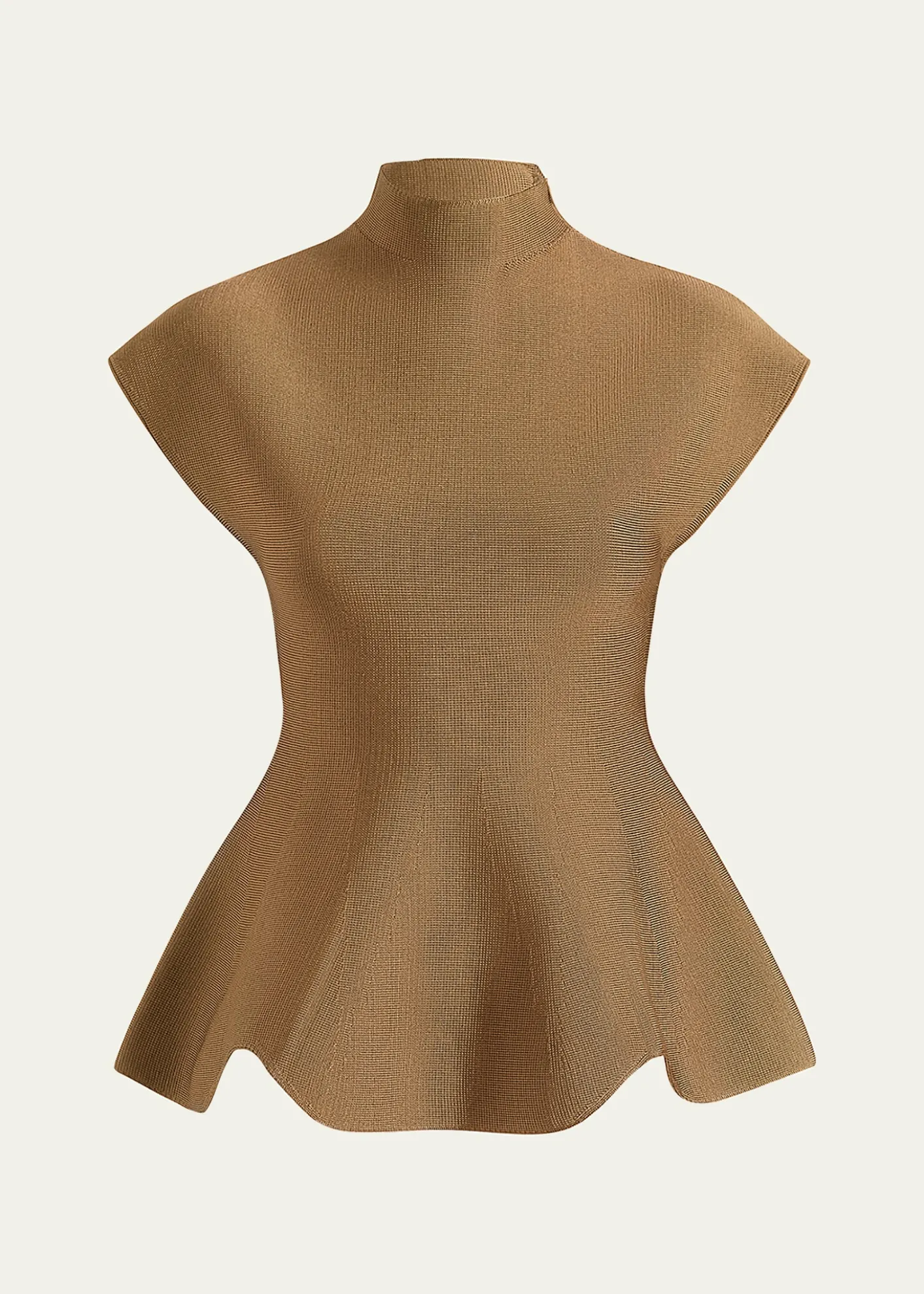 KhaiteAndra Knit Peplum Top