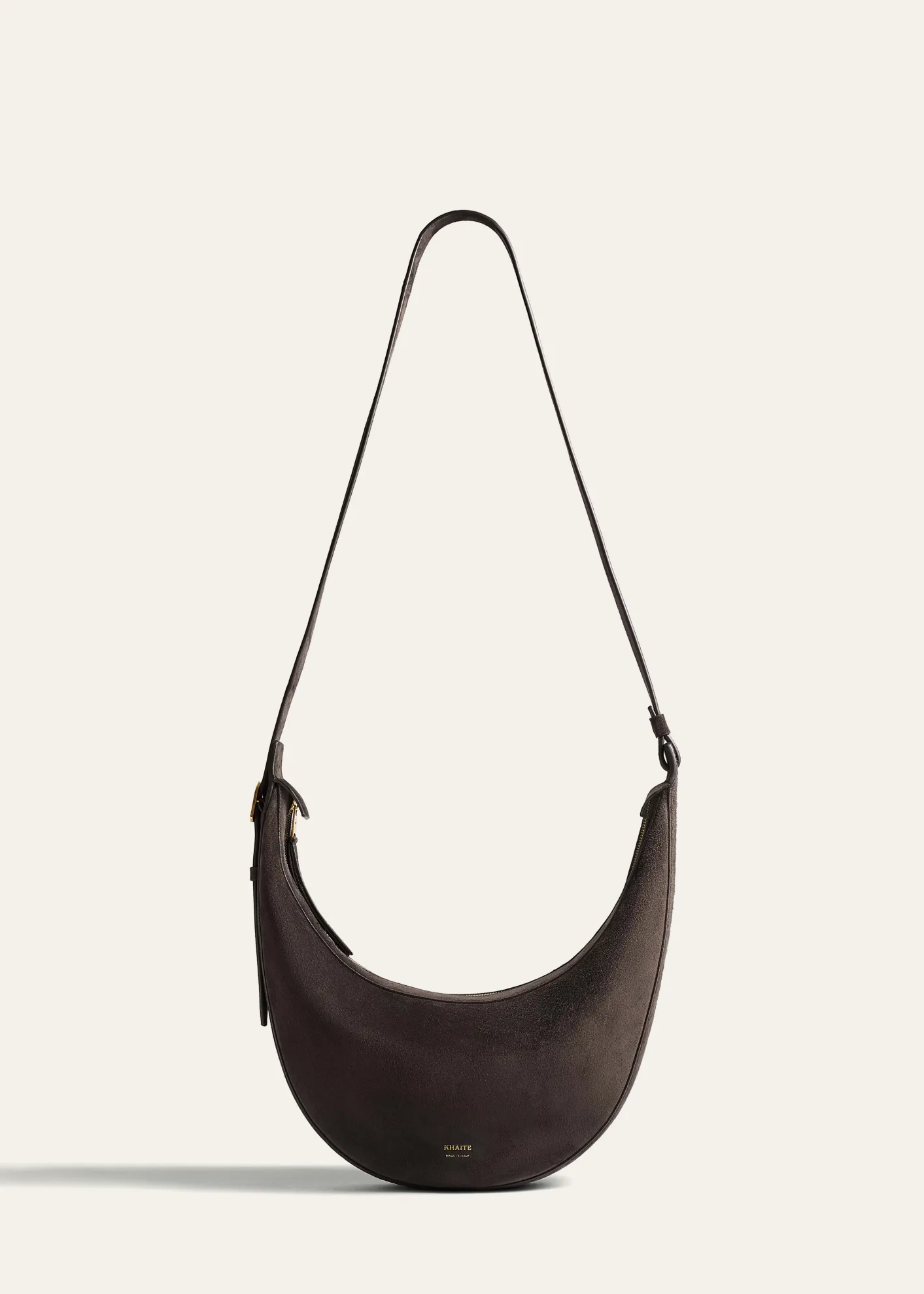 KhaiteAugustina Small Suede Crossbody Bag