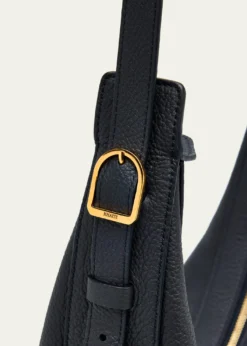 KhaiteAugustina Small Zip Calfskin Crossbody Bag