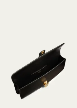 KhaiteBlake Box Leather Clutch Bag