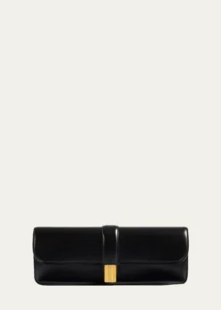 KhaiteBlake Box Leather Clutch Bag