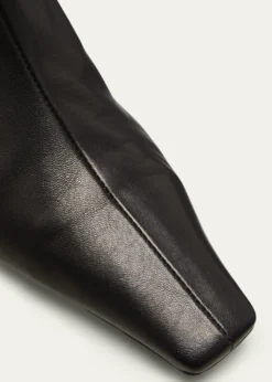 KhaiteDavis Slouchy Leather Knee Boots