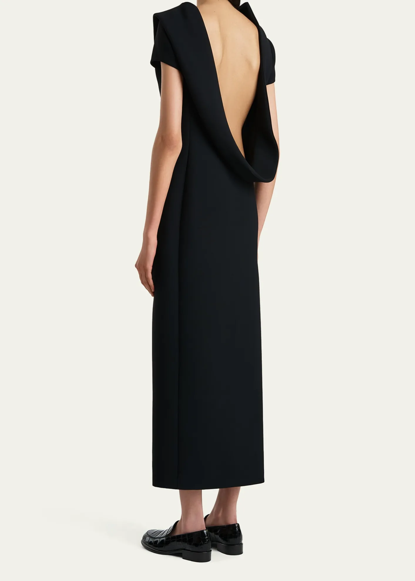 KhaiteIryl Backless Column Midi Dress