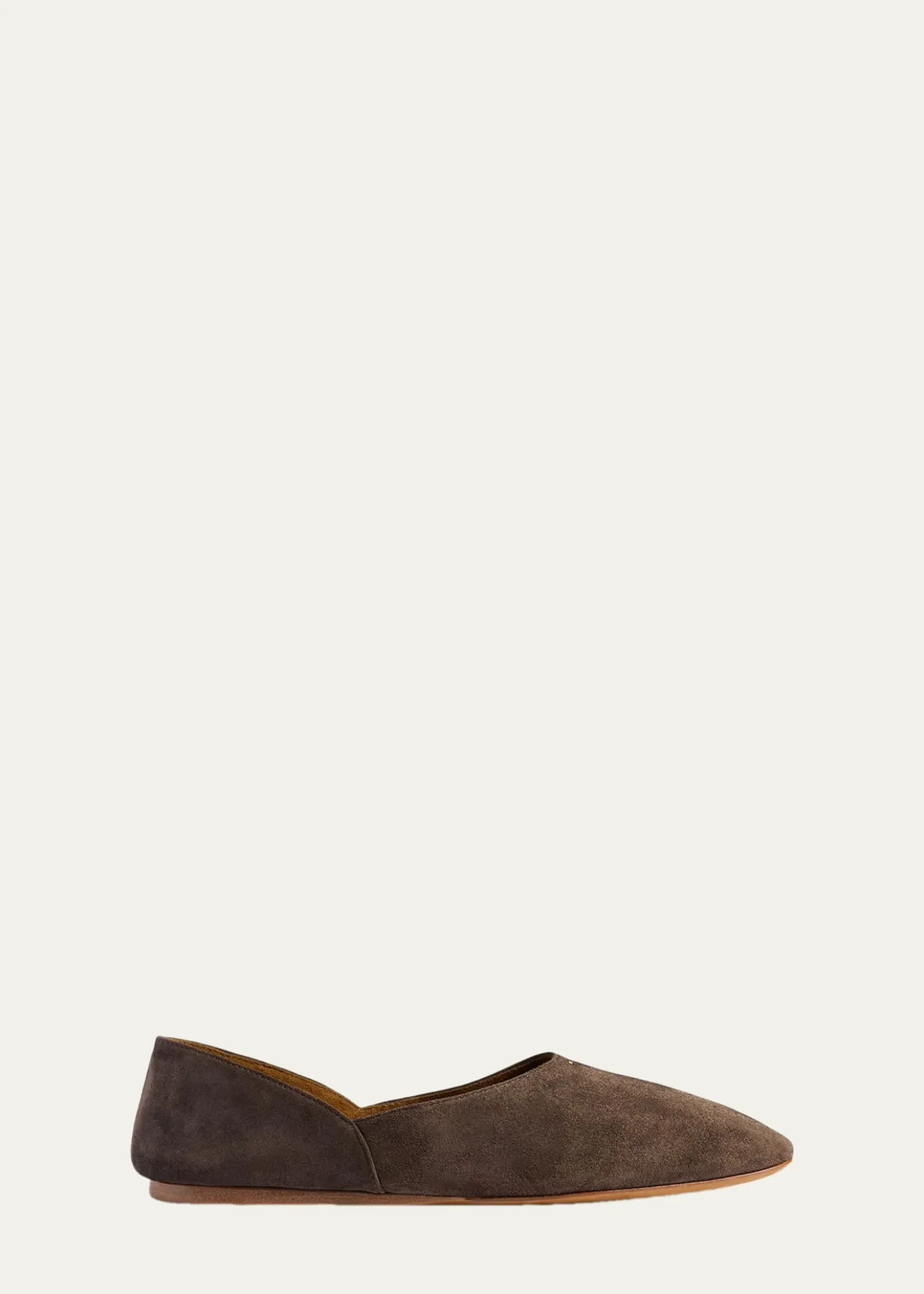 KhaiteJane Suede Ballerina Flats